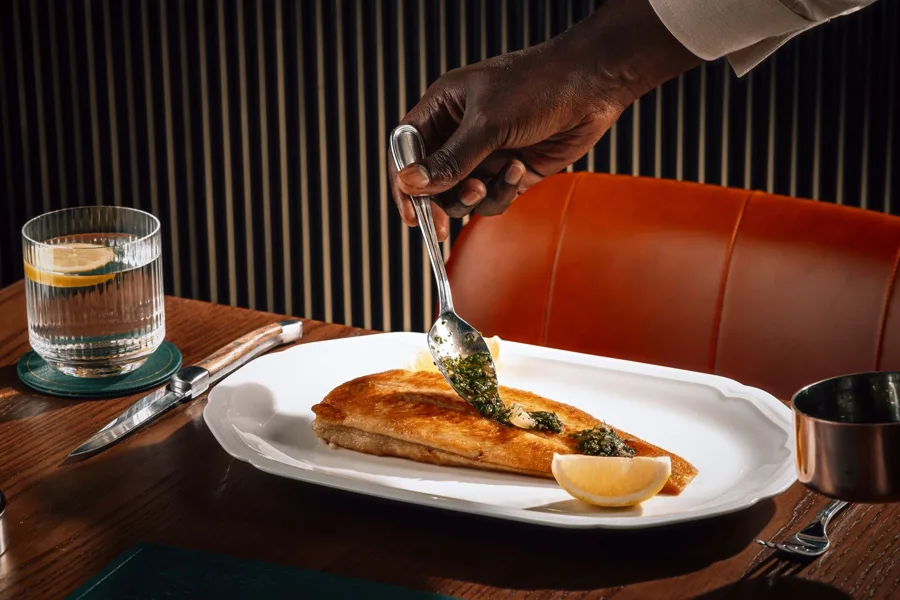 Dish, low key light. Food photography in Dubai by Artur Begel