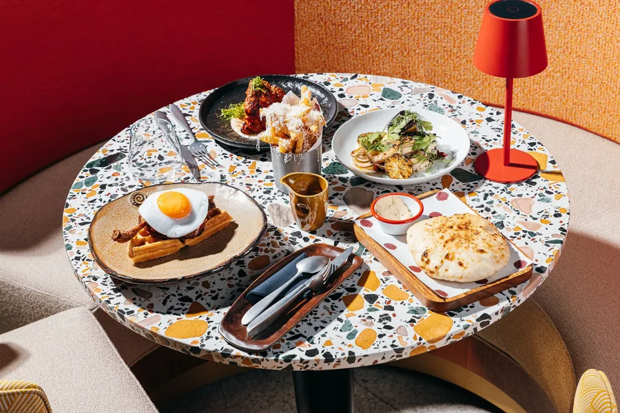 Dish, high key light. Food photography in Dubai by Artur Begel