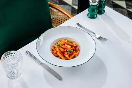 Dish, high key light. Food photography in Dubai by Artur Begel