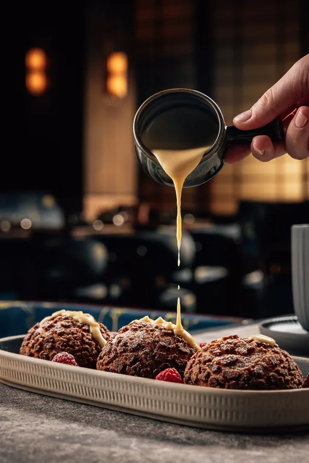 Dish, low key light. Food photography in Dubai by Artur Begel