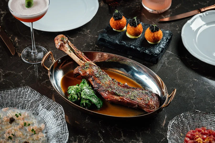 Dish, low key light. Food photography in Dubai by Artur Begel