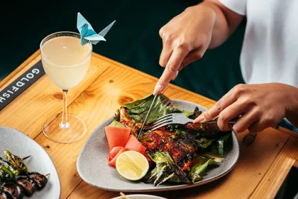 Dish, high key light. Food photography in Dubai by Artur Begel