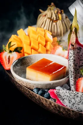 Dish, low key light. Food photography in Dubai by Artur Begel