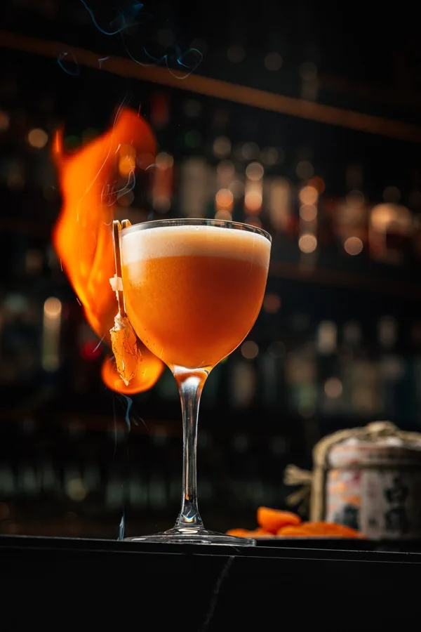 Drink, low key light. Food photography in Dubai by Artur Begel