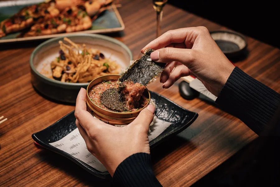 Dish, low key light. Food photography in Dubai by Artur Begel