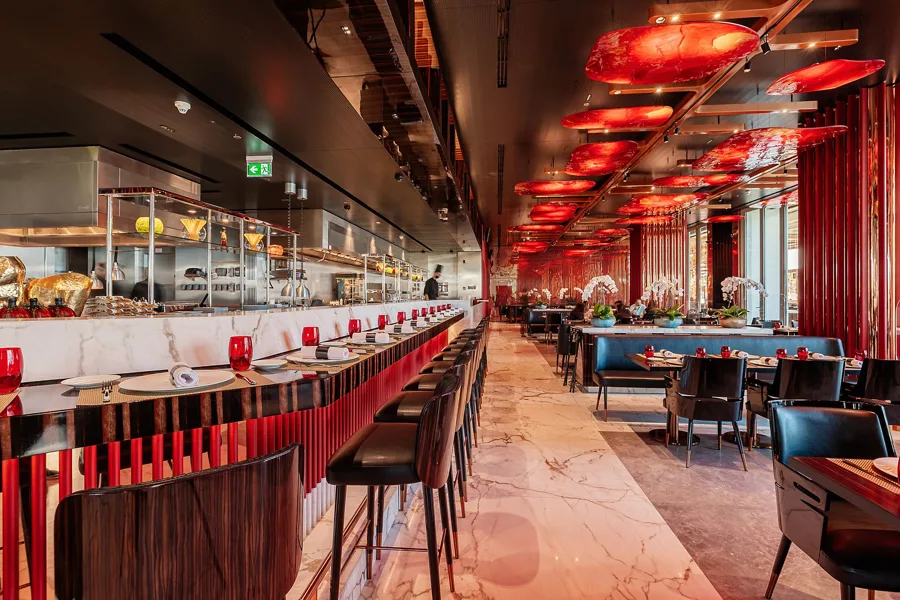 Interior, high key light. Food photography in Dubai by Artur Begel