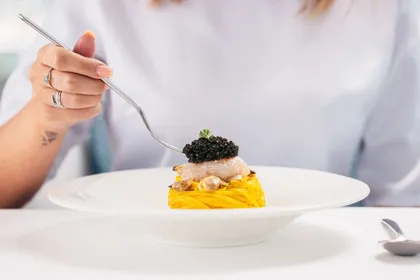 Dish, high key light. Food photography in Dubai by Artur Begel