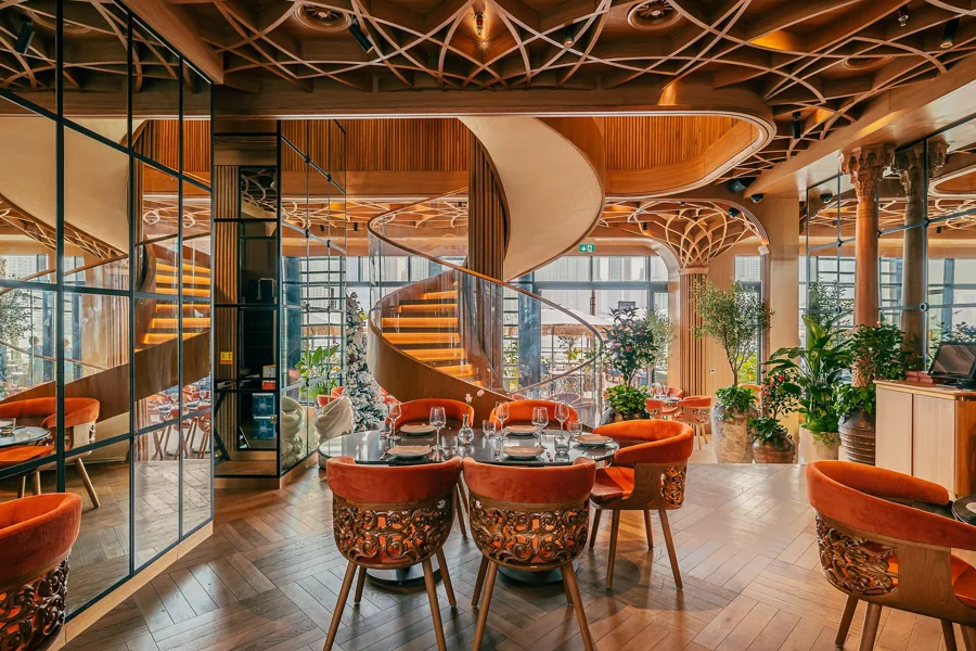 Interior, high key light. Food photography in Dubai by Artur Begel