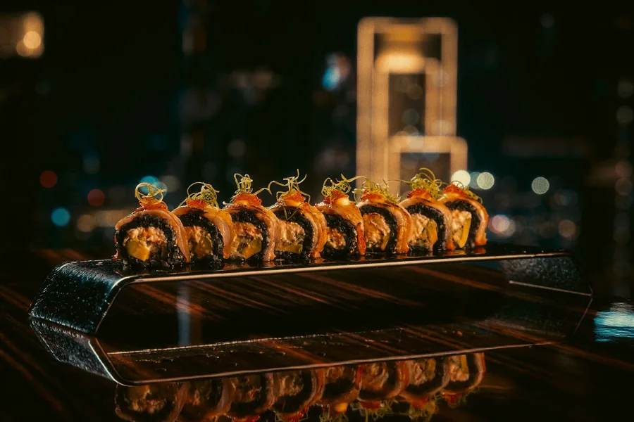 Dish, low key light. Food photography in Dubai by Artur Begel