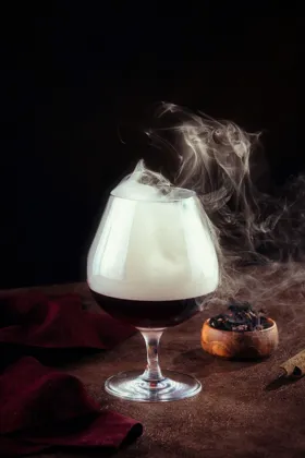 Drink, low key light. Food photography in Dubai by Artur Begel