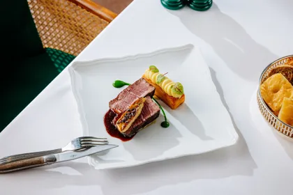 Dish, high key light. Food photography in Dubai by Artur Begel