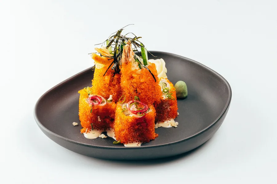 Dish, high key light. Food photography in Dubai by Artur Begel