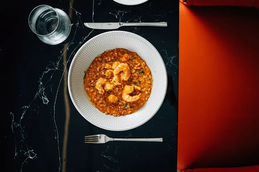 Dish, low key light. Food photography in Dubai by Artur Begel
