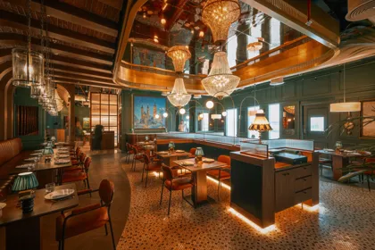 Interior. Food photography in Dubai by Artur Begel