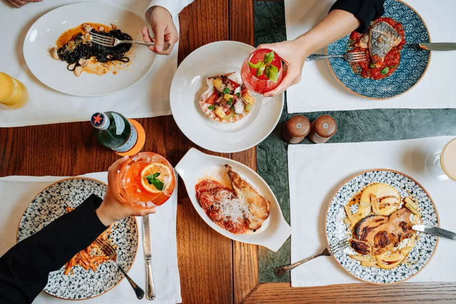 Dish, high key light. Food photography in Dubai by Artur Begel