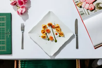 Dish, high key light. Food photography in Dubai by Artur Begel