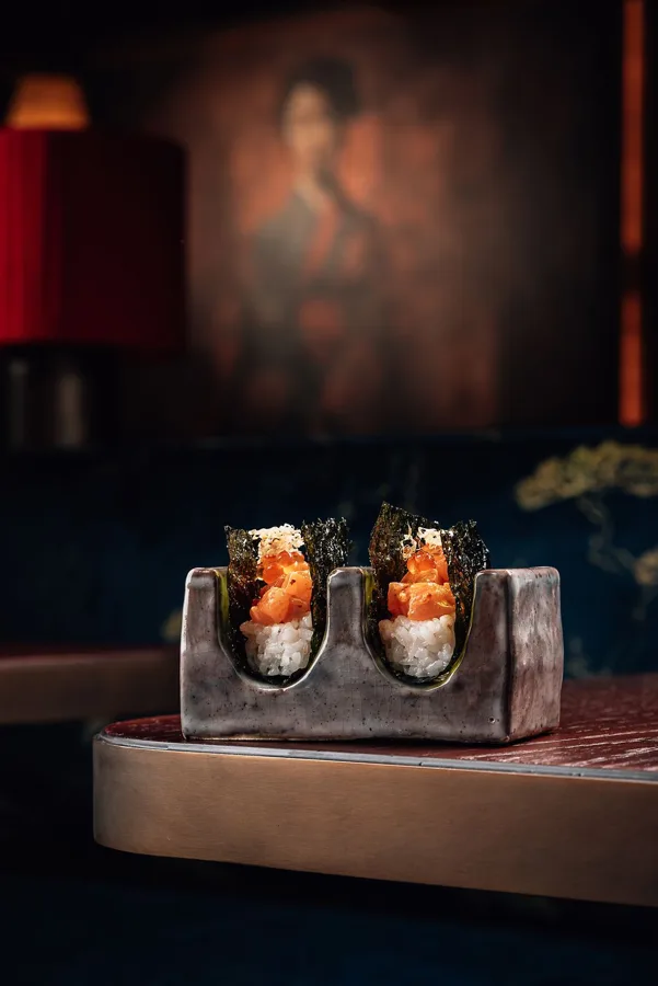 Dish, low key light. Food photography in Dubai by Artur Begel