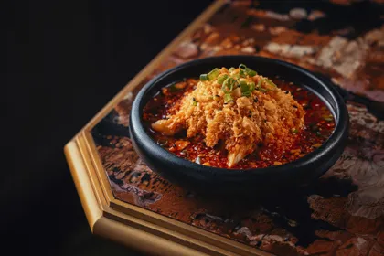 Dish, low key light. Food photography in Dubai by Artur Begel