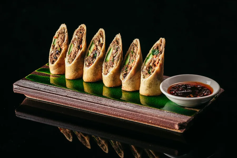 Dish, low key light. Food photography in Dubai by Artur Begel