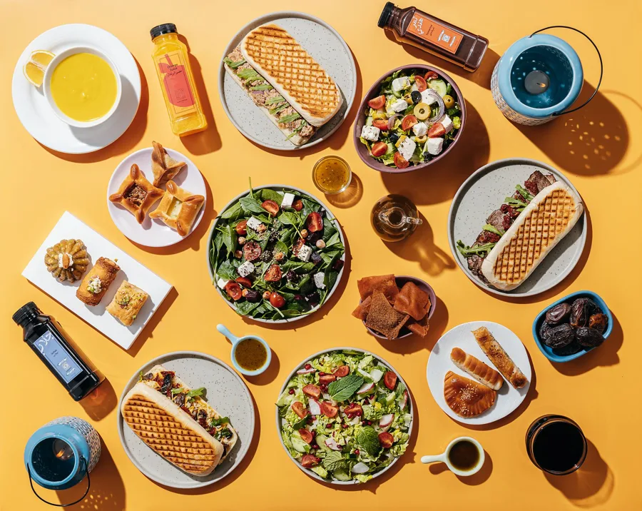 Dish, high key light. Food photography in Dubai by Artur Begel