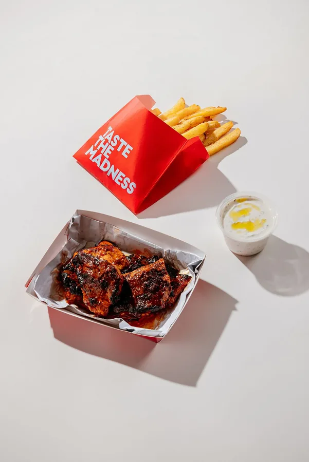 Dish, high key light. Food photography in Dubai by Artur Begel