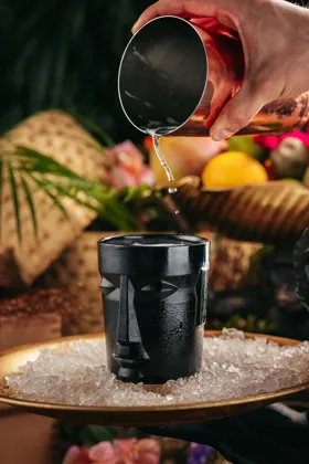 Drink, low key light. Food photography in Dubai by Artur Begel