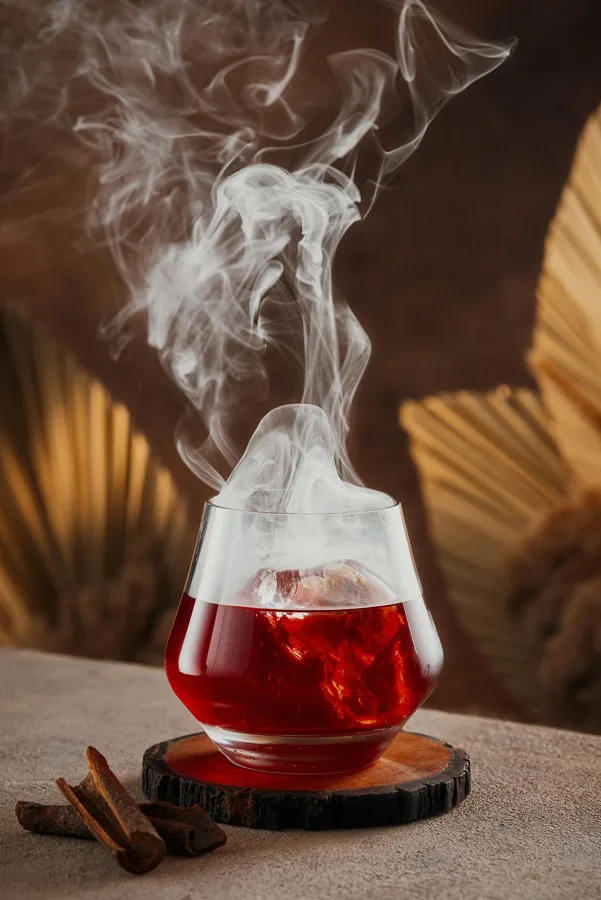Drink, low key light. Food photography in Dubai by Artur Begel