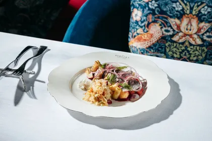 Dish, high key light. Food photography in Dubai by Artur Begel