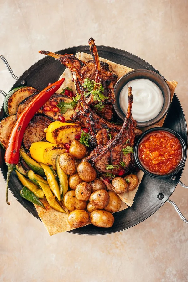 Dish, high key light. Food photography in Dubai by Artur Begel