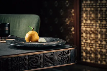 Dish, low key light. Food photography in Dubai by Artur Begel