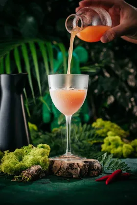 Drink, low key light. Food photography in Dubai by Artur Begel