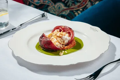 Dish, high key light. Food photography in Dubai by Artur Begel