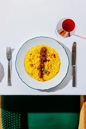 Dish, high key light. Food photography in Dubai by Artur Begel