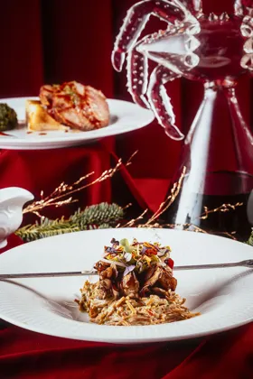 Dish, low key light. Food photography in Dubai by Artur Begel