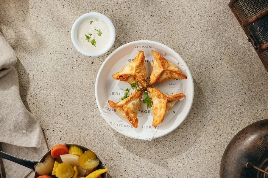 Dish, high key light. Food photography in Dubai by Artur Begel