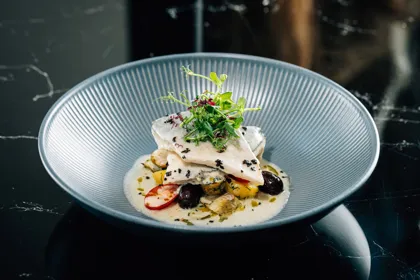 Dish, low key light. Food photography in Dubai by Artur Begel