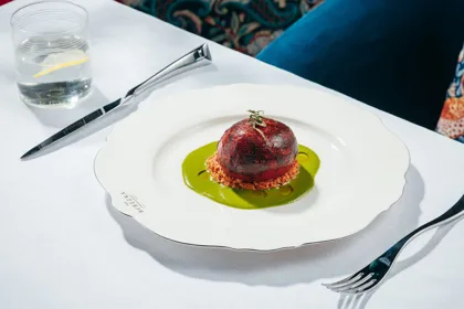 Dish, high key light. Food photography in Dubai by Artur Begel