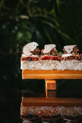 Dish, low key light. Food photography in Dubai by Artur Begel