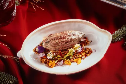 Dish, high key light. Food photography in Dubai by Artur Begel