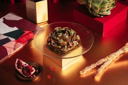 Dish, high key light. Food photography in Dubai by Artur Begel