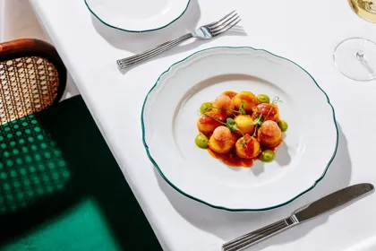 Dish, high key light. Food photography in Dubai by Artur Begel