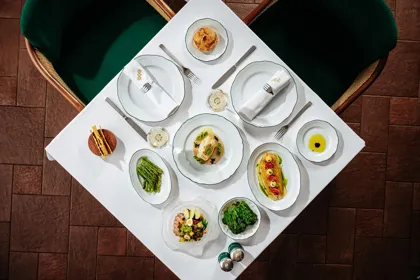 Dish, high key light. Food photography in Dubai by Artur Begel