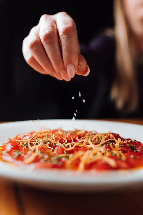 Dish, high key light. Food photography in Dubai by Artur Begel