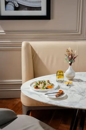 Dish, high key light. Food photography in Dubai by Artur Begel