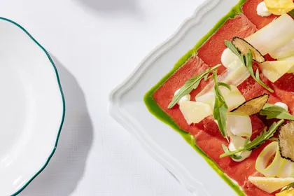 Dish, high key light. Food photography in Dubai by Artur Begel
