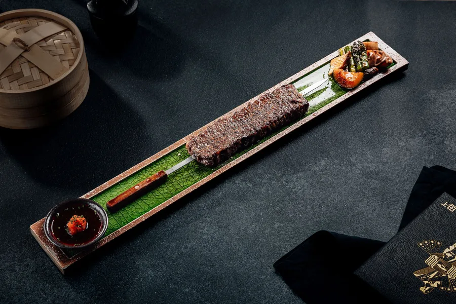 Dish, low key light. Food photography in Dubai by Artur Begel