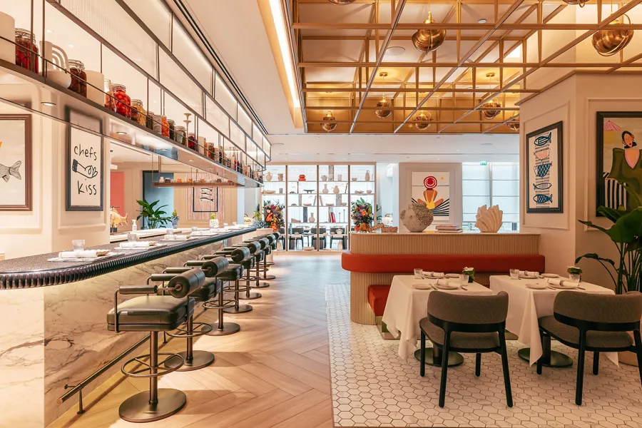 Interior, high key light. Food photography in Dubai by Artur Begel