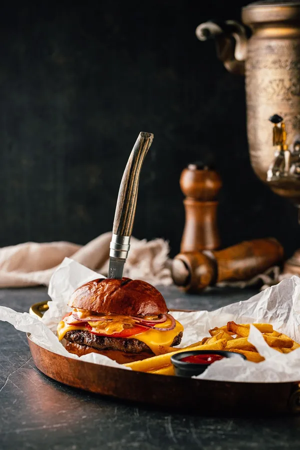 Dish, low key light. Food photography in Dubai by Artur Begel