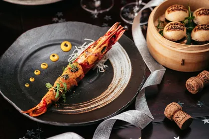 Dish, low key light. Food photography in Dubai by Artur Begel