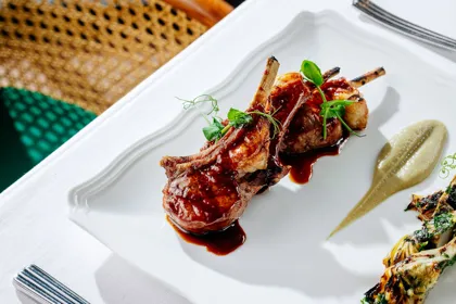 Dish, high key light. Food photography in Dubai by Artur Begel